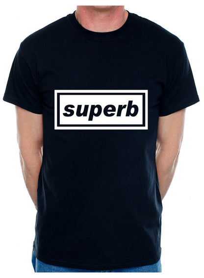 Personalised Mens T-Shirt Superb Any Name You Choose The Album Word Song