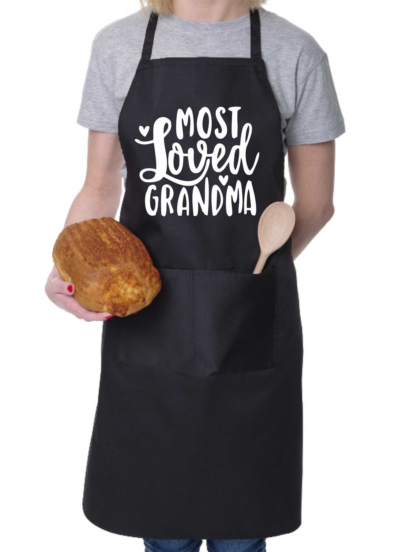 Most Loved Grandma Nan Funny Apron Baking Cooking Apron