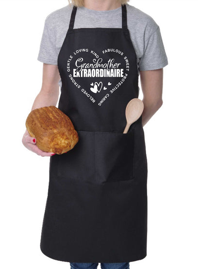 Grandma Extraordinaire Funny Apron Baking Cooking Apron