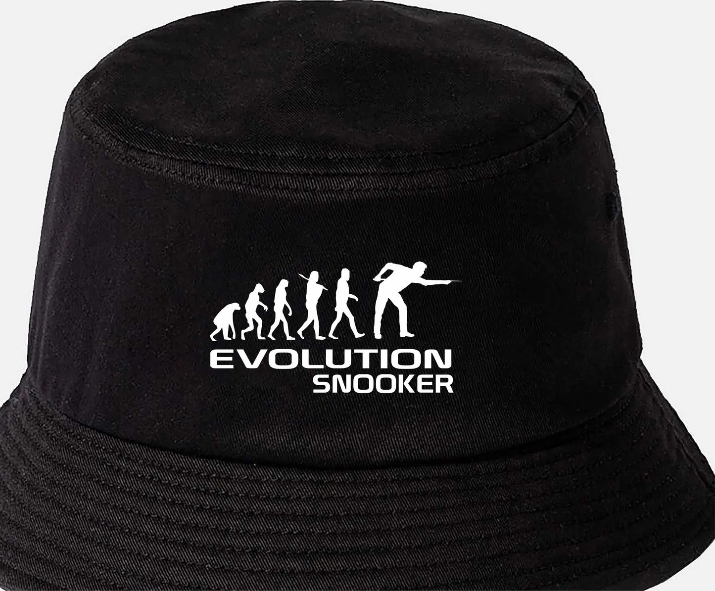 Evolution Of Snooker Bucket Hat Sports Hobbies Gift For Men & Ladies
