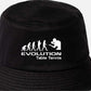 Evolution Of Table Tennis Bucket Hat Sports Hobbies Gift For Men & Ladies