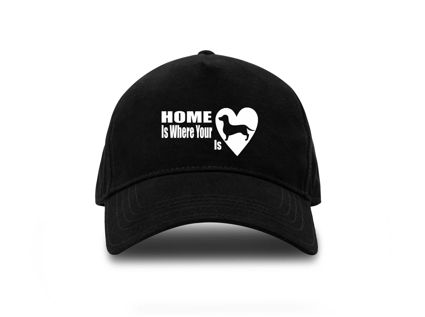 Home Is Where Dachshund Is Baseball Cap Dog Lovers Gift For Men & Ladies