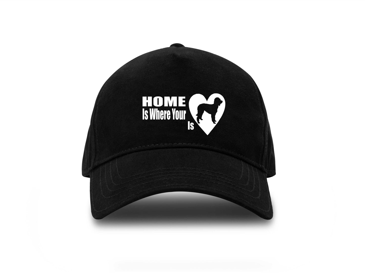 Home Is Where Labradoodle Is Baseball Cap Dog Lovers Gift For Men & Ladies