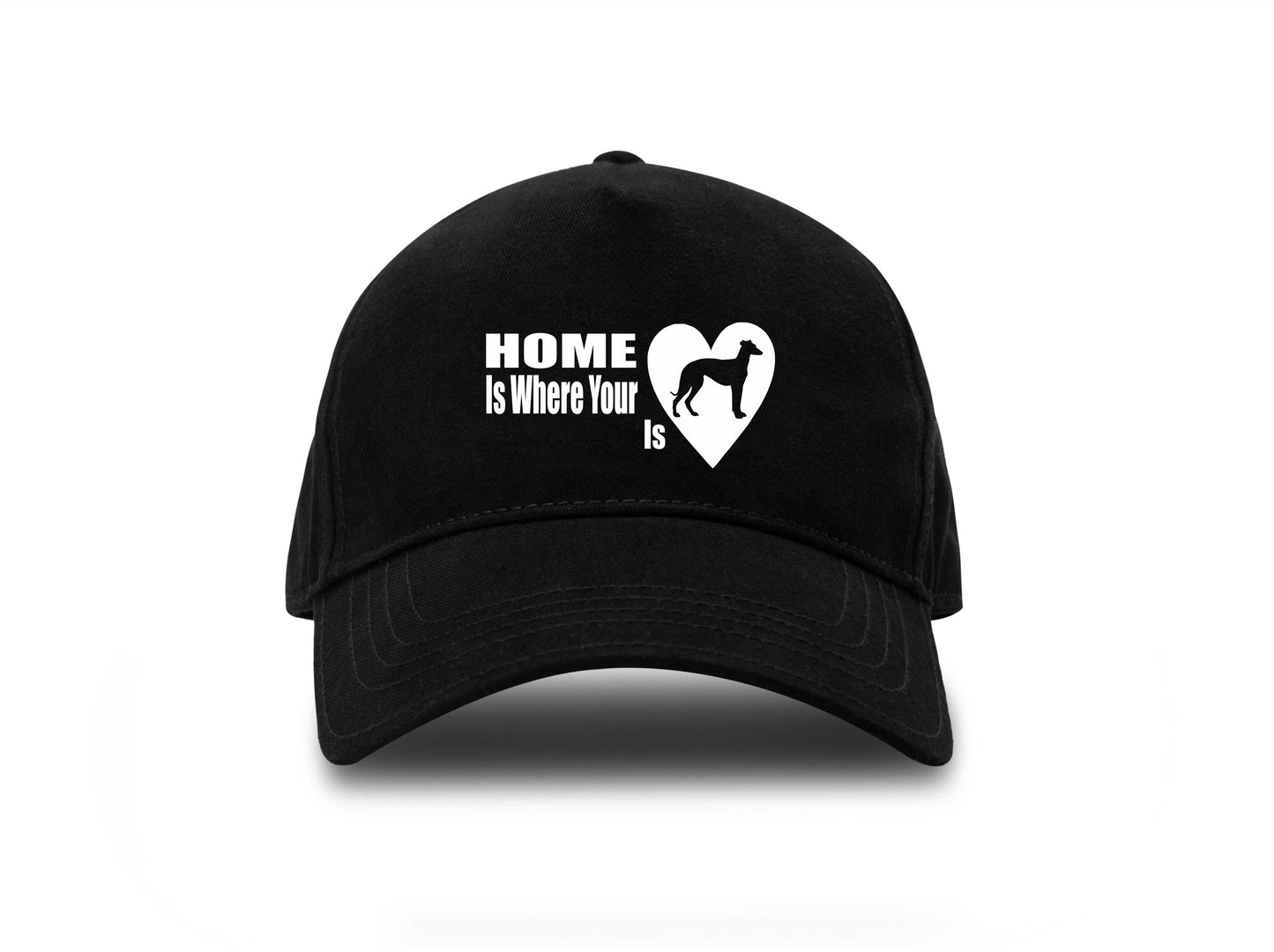 Home Is Where Greyhound Is Baseball Cap Dog Lovers Gift For Men & Ladies