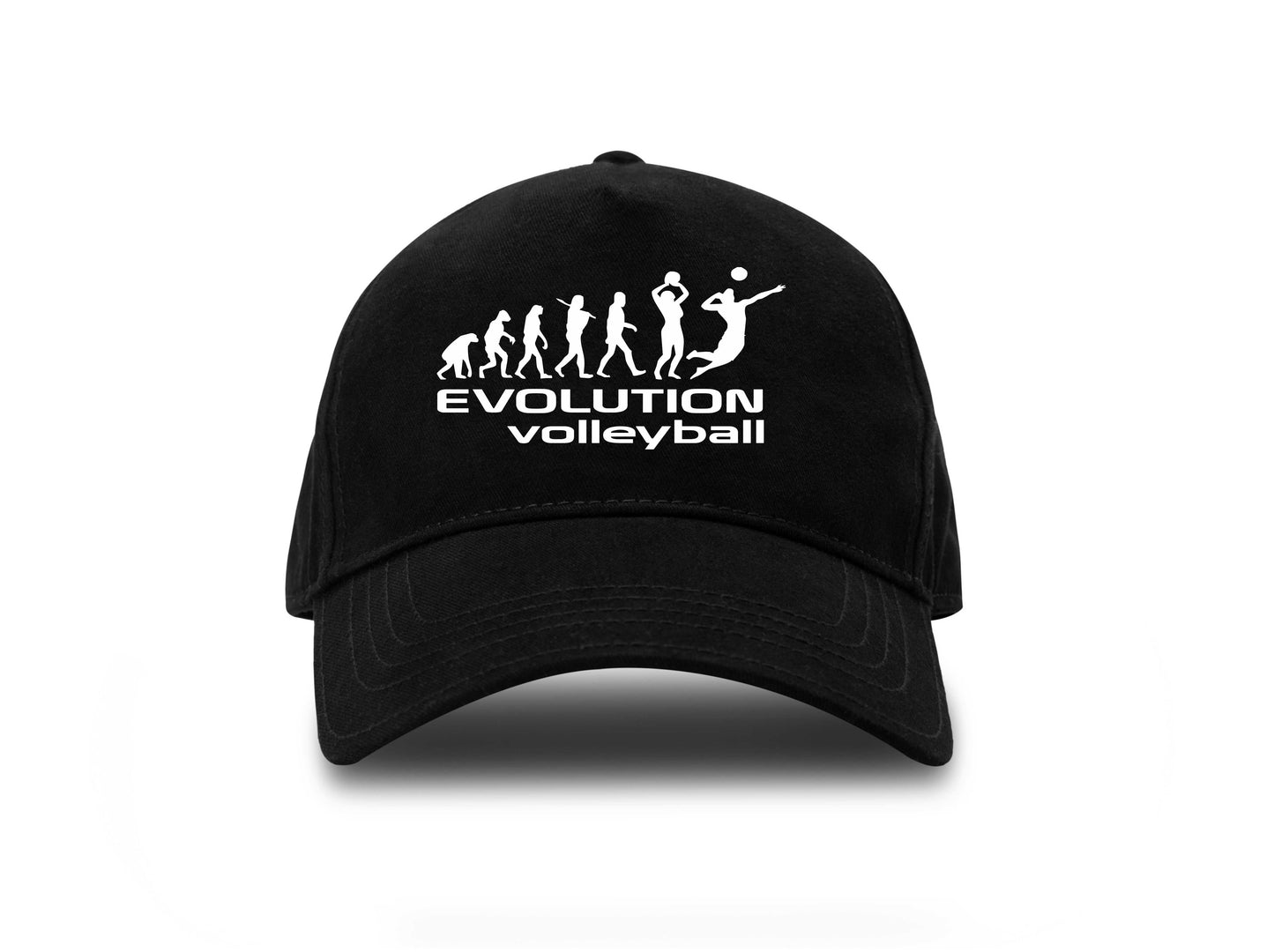 Evolution Of Volleyball Baseball Cap Birthday Gift Sport Lovers Unisex Cap