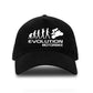 Evolution Of A Motorbike Baseball Cap Bikers Birthday Gift Unisex