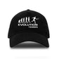 Evolution Of Tennis Baseball Cap Birthday Gift Sports Fan Unisex Cap