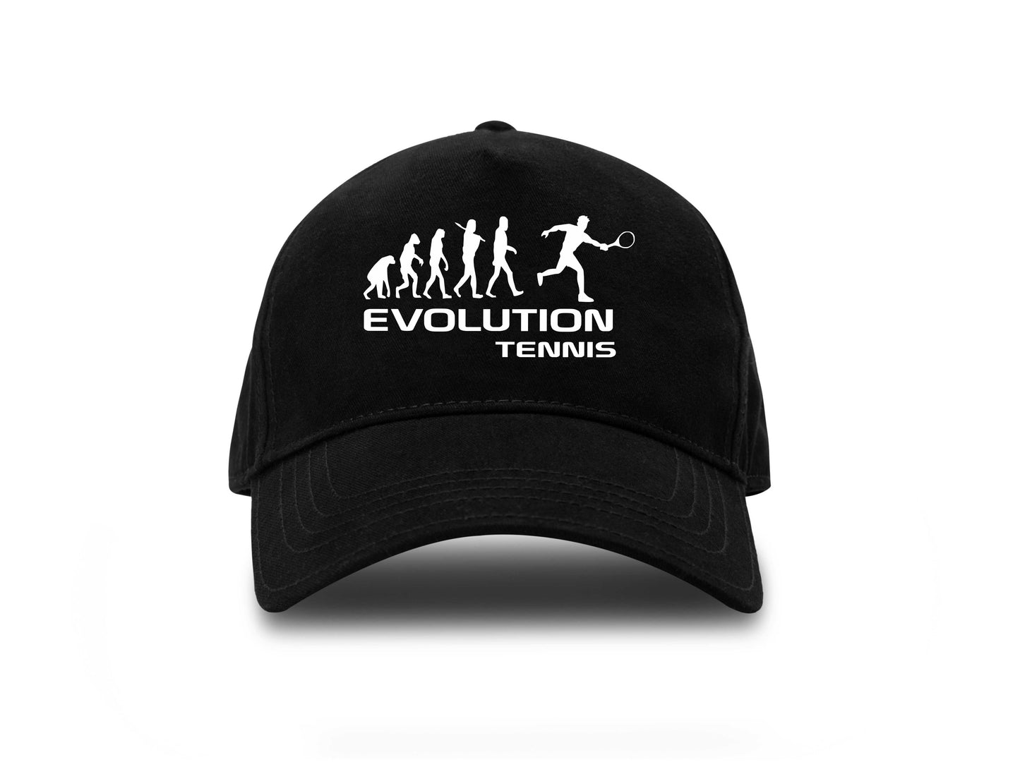 Evolution Of Tennis Baseball Cap Birthday Gift Sports Fan Unisex Cap