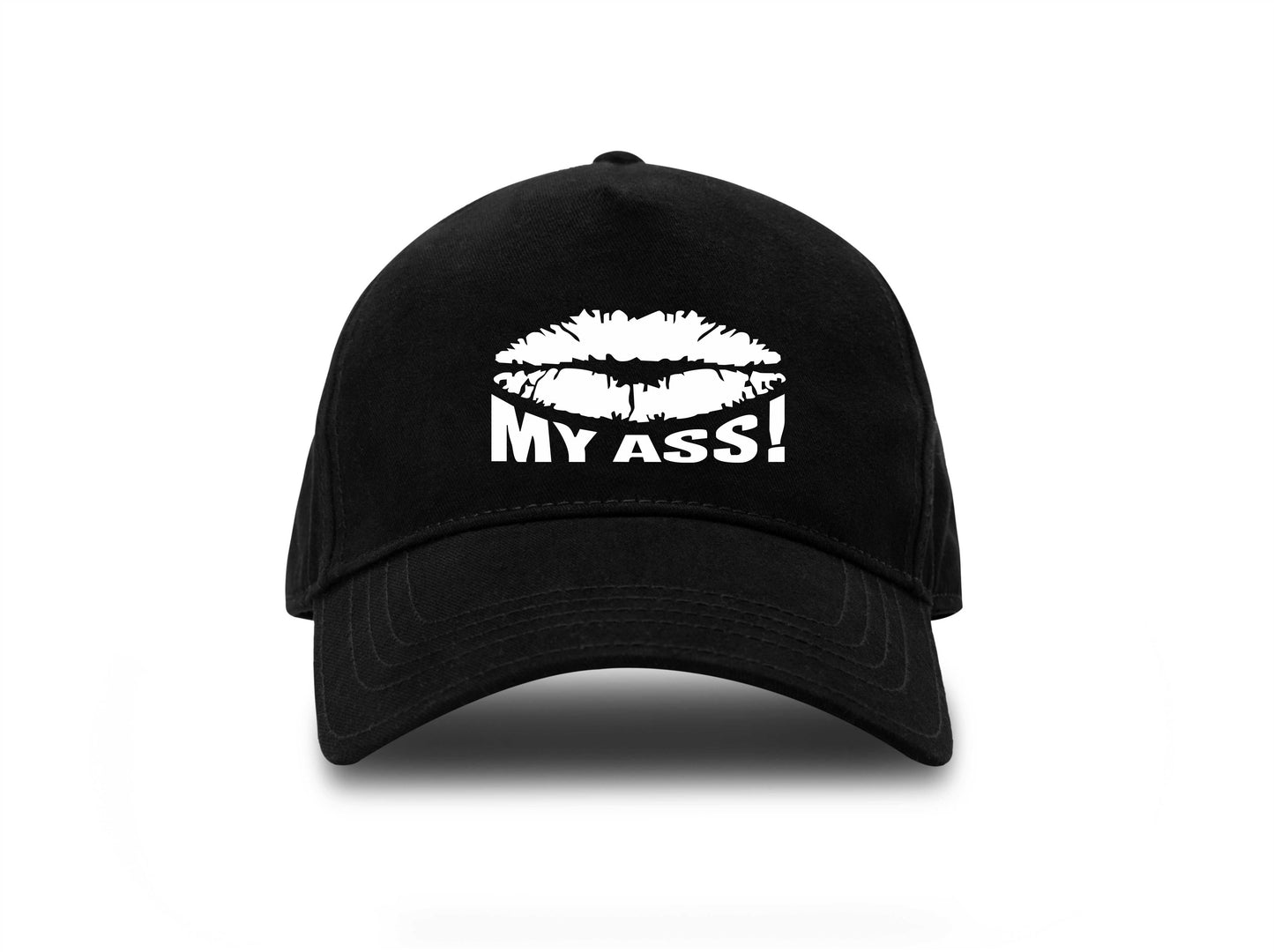Kiss My Ass Baseball Cap Funny Slogan Birthday Gift For Men & Ladies