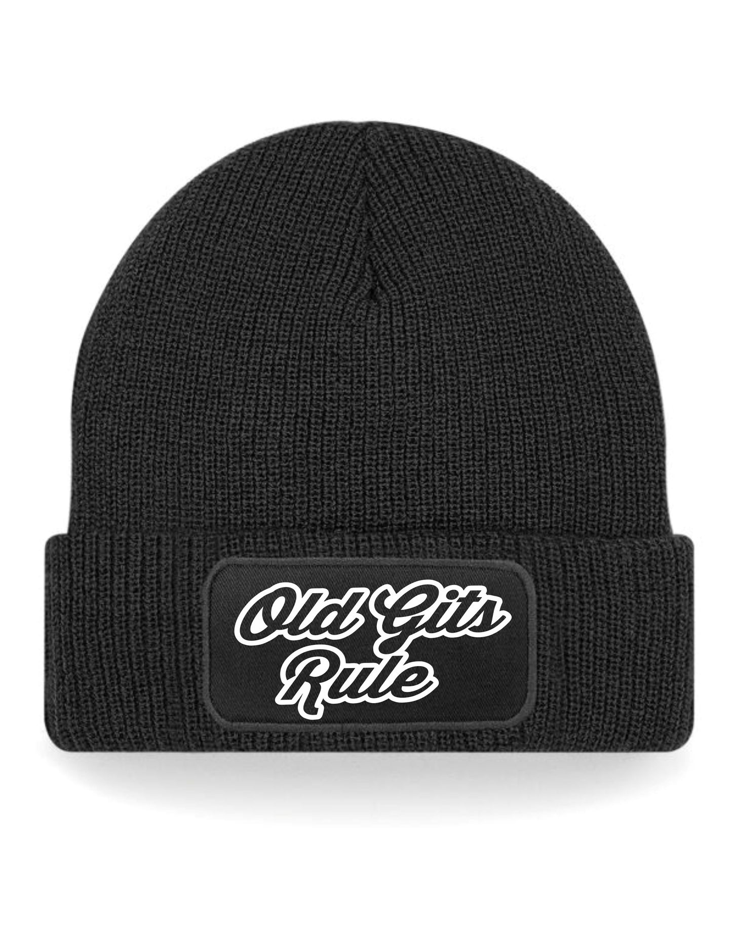 Old Gits Rule Beanie Hat Great Birthday Father's Day Gift For Men