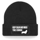 Keep Calm & Walk The Corgi  Beanie Hat Dog Lovers Gift Great For Men & Ladies