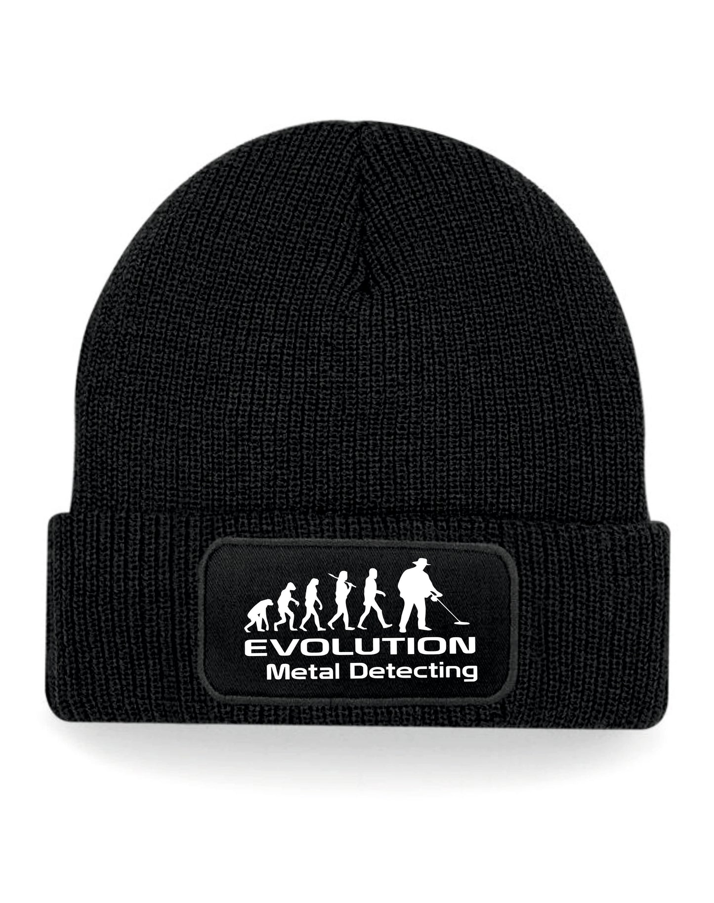 Evolution Of Metal Detecting Beanie Birthday Gift Great For Men & Women