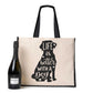 Life Is Better With a Dog Tote Bag Dog Lovers Gift Ladies Canvas Shopper