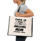 This Is What Awesome Mom Tote Bag Mothers Day Ladies Canvas Shopper