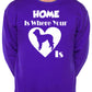 Home Is Where Labradoodle Is Dog Lover Unisex Sweatshirt