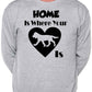 Home Is Where The Sprocker Is Dog Lover Unisex Sweatshirt