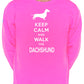 Keep Calm & Walk The Dachshund Dog Lover Unisex Sweatshirt