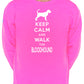 Keep Calm & Walk The Bloodhound Dog Lover Sweatshirt