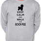 Keep Calm & Walk Bichon Frise Dog Lover Sweatshirt