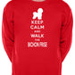 Keep Calm & Walk Bichon Frise Dog Lover Sweatshirt