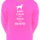 Keep Calm & Walk Irish Setter Dog Lover Sweatshirt