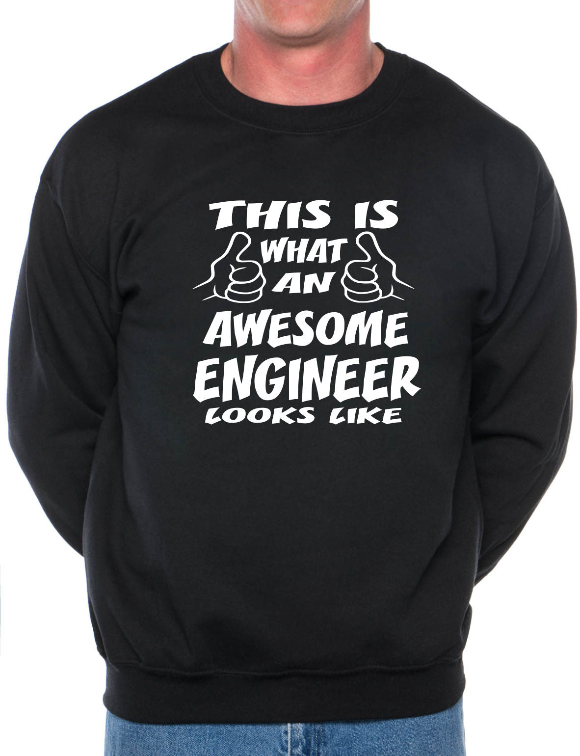 Evolution Of An Awesome Engineer Job Work Unisex Sweatshirt Sizes S-XXL