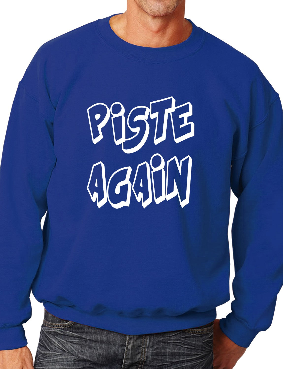 Piste Again Mens Sweatshirt