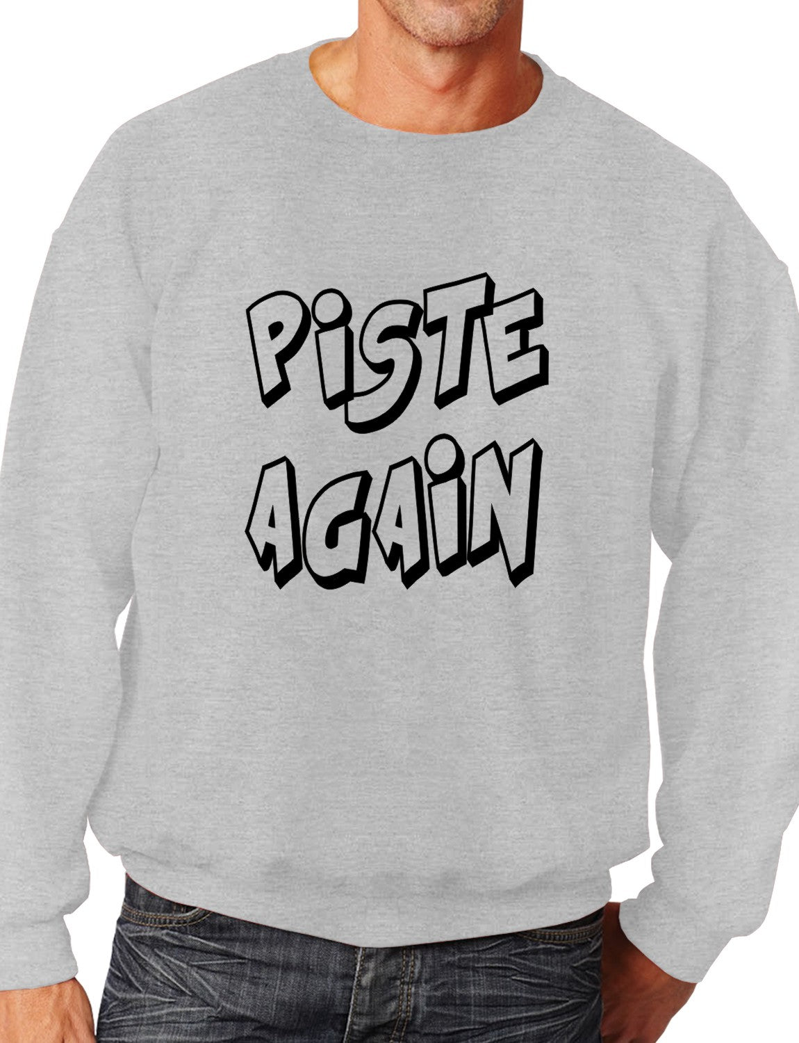 Piste Again Mens Sweatshirt