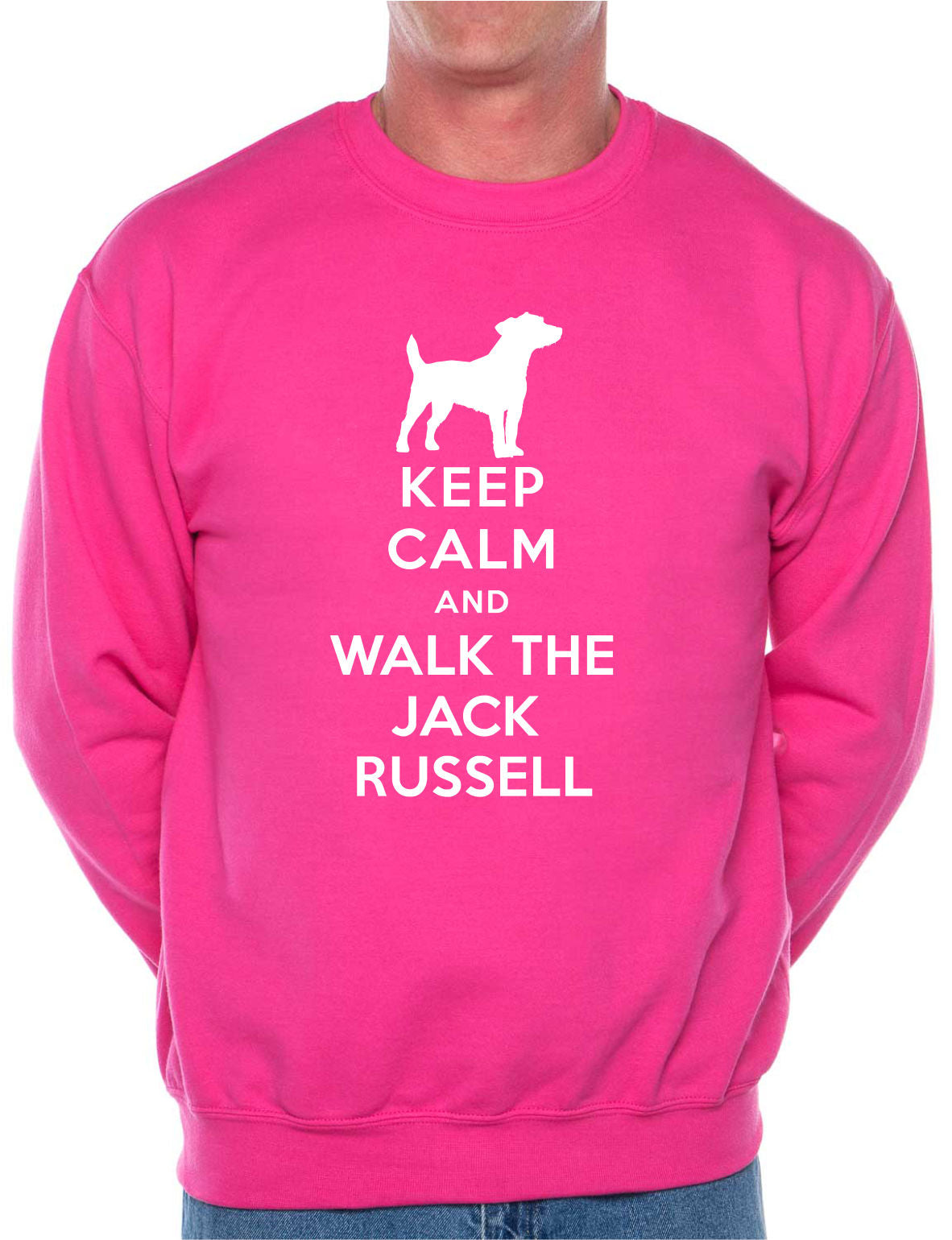 Keep Calm Walk The Jack Russell Sweatshirt