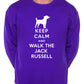 Keep Calm Walk The Jack Russell Sweatshirt