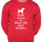 Keep Calm Walk The Jack Russell Sweatshirt