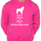 Keep Calm Walk The Newfoundland Sweatshirt