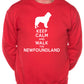 Keep Calm Walk The Newfoundland Sweatshirt