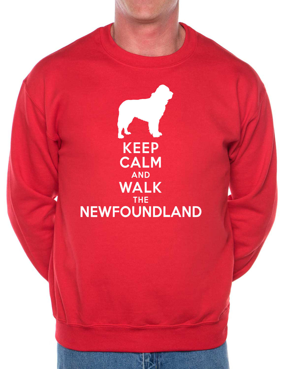 Keep Calm Walk The Newfoundland Sweatshirt