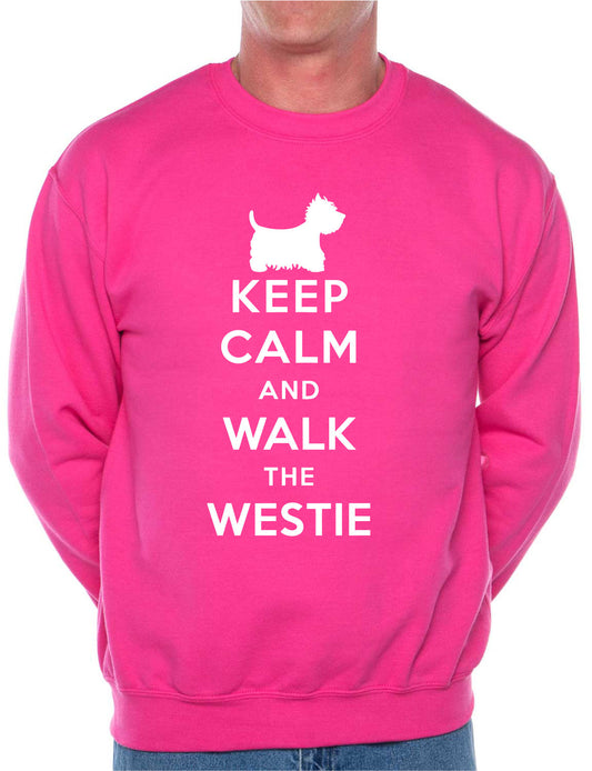 Keep Calm Walk The Westie Sweatshirt