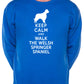 Keep Calm Walk Welsh Springer Spaniel Dog Lovers Sweatshirt