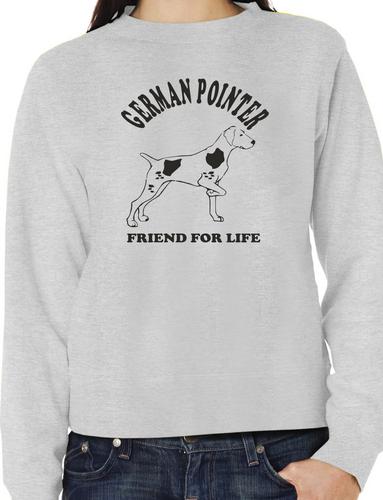 German Pointer Friend For Life Sweatshirt