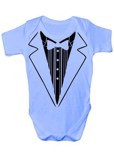 Tuxedo Baby Onesie Vest Babygrow