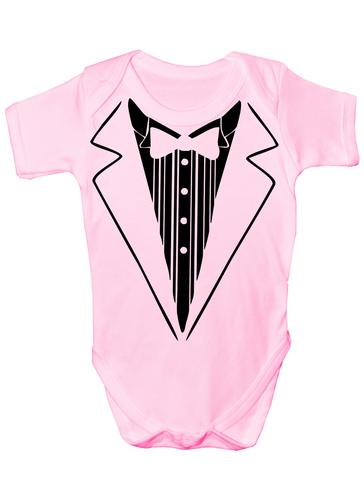 Tuxedo Baby Onesie Vest Babygrow