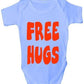 Free Hugs Baby Onesie Vest