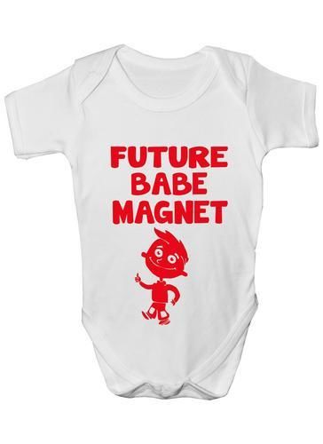 Future Babe Magnet Baby Onesie Vest