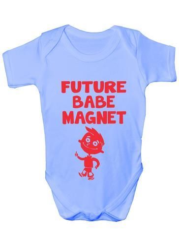 Future Babe Magnet Baby Onesie Vest