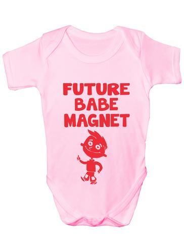 Future Babe Magnet Baby Onesie Vest