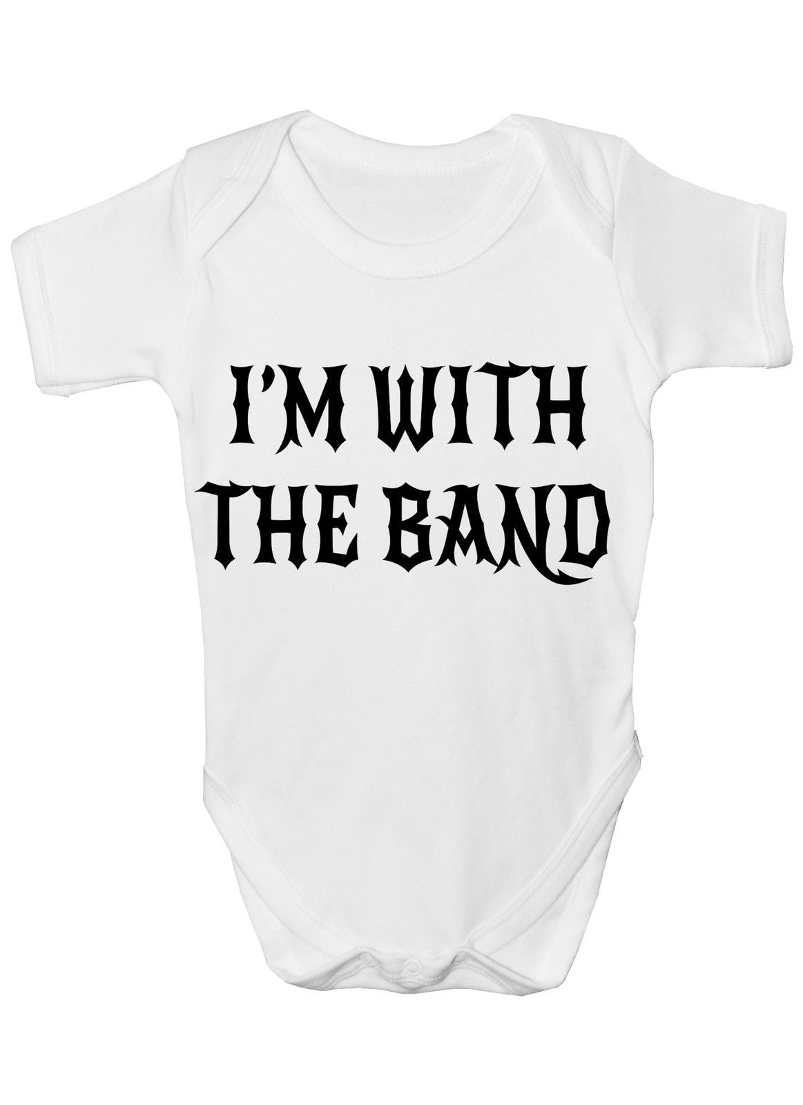 I'm With The Band Onesie Romper Vest