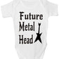 Future Metal Head Onesie Romper Vest