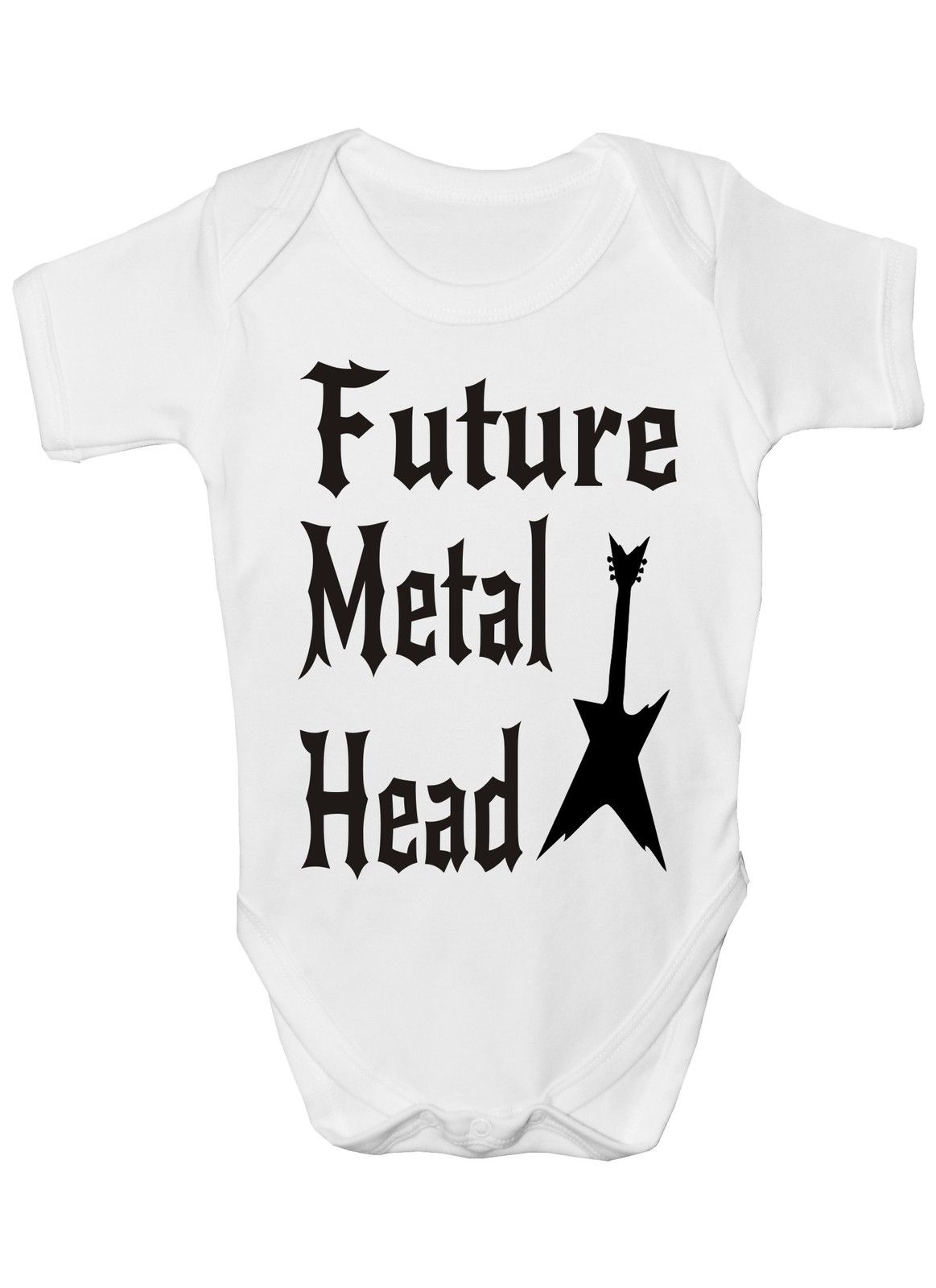 Future Metal Head Onesie Romper Vest