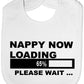 Nappy Now Loading Baby Bib