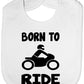 Born To Ride / Motorbike Baby Bib