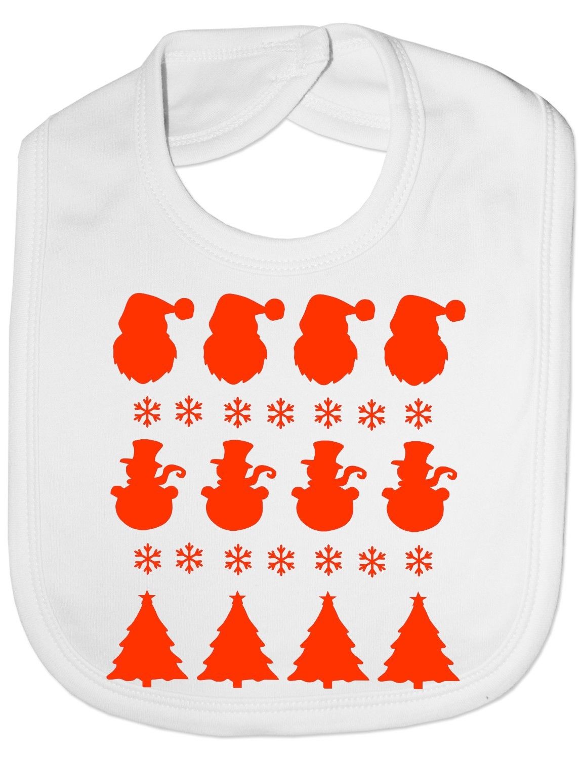 Christmas Scene / Santa Baby Bib