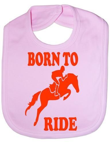 Born To Ride Baby Bib